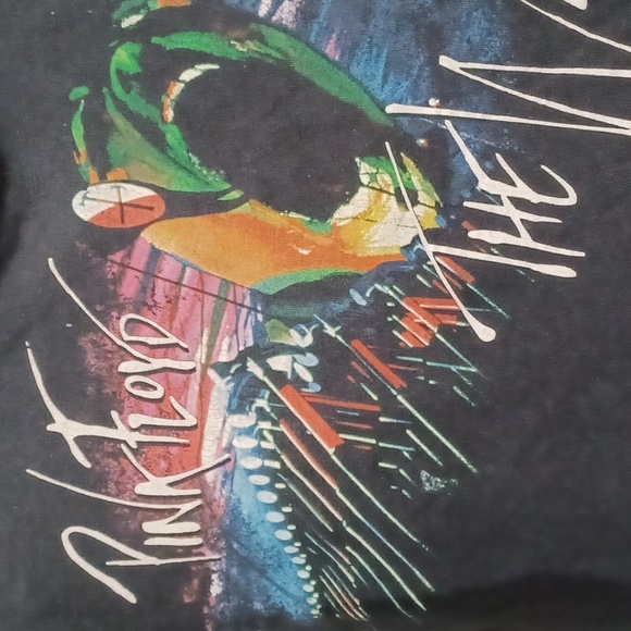 2004-2006 vtg (Anvil)Medium The Wall by Pink Floyd black graphic tshirt - Picture 2 of 7